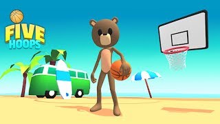 Five Hoops - Basketball Game - iOS/Android Gameplay Video screenshot 4