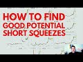 HOW TO FIND GOOD POTENTIAL SHORT SQUEEZES ON FINVIZ 👍