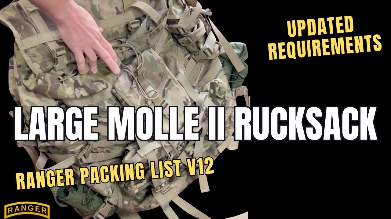 Molle II Ruck | RANGER PACKING LIST V 12 Review- Part 1 - YouTube