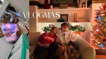 working on the bathroom, baby registry & hot chocolate | VLOGMAS DAY 2