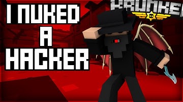 [krunker.io] nuking a hacker