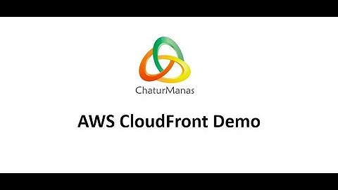 AWS CloudFront Demo