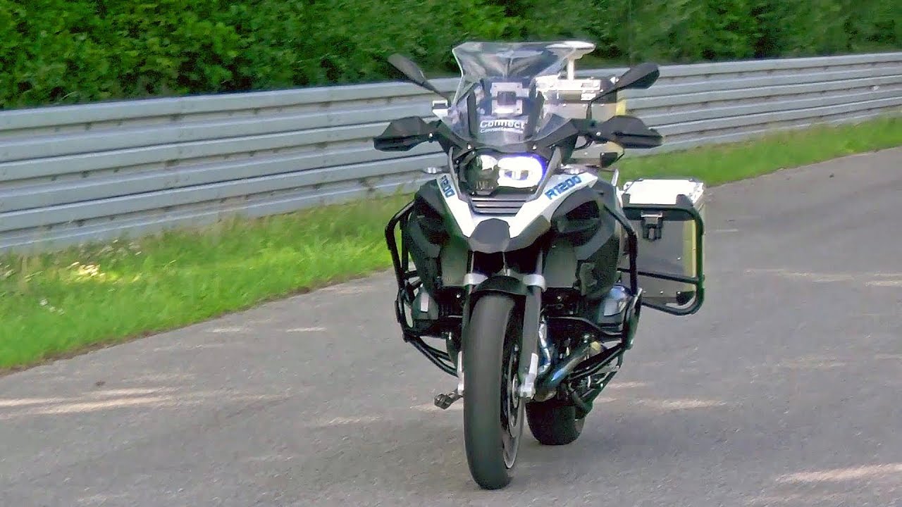 Lujoso Pegajoso Sip Autonomous Bike demo BMW R 1200 GS - YouTube