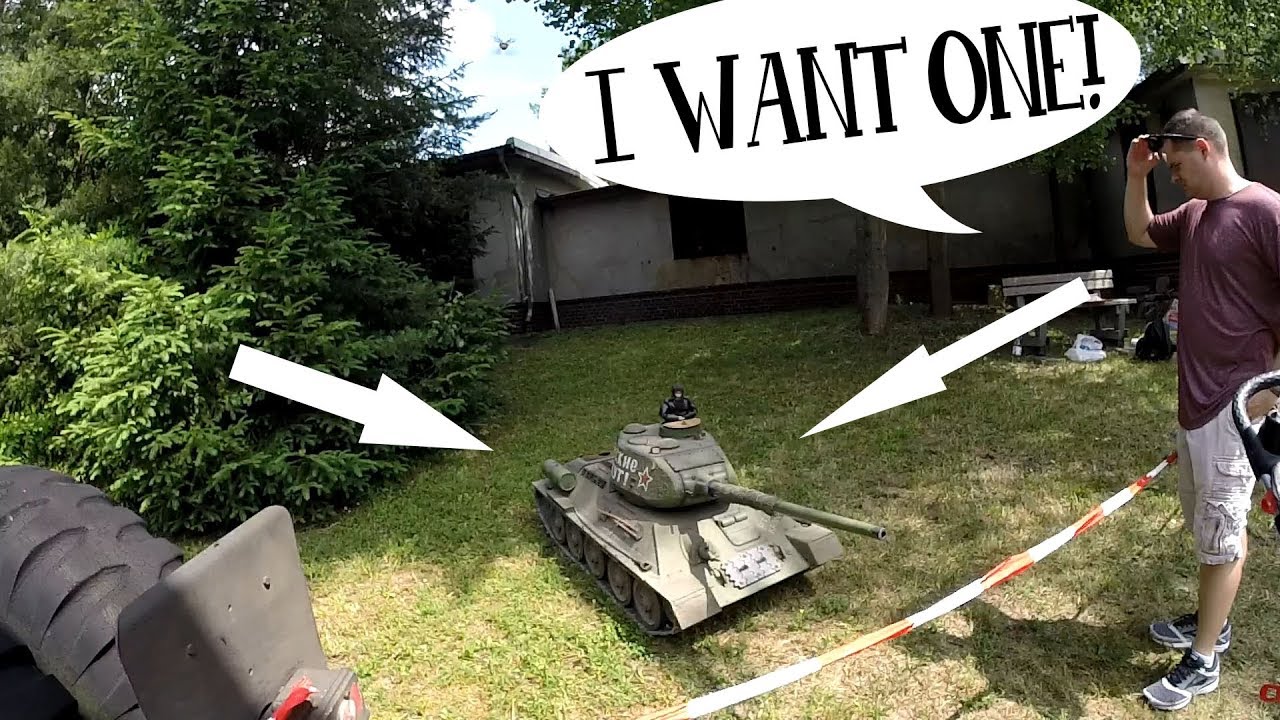 DAD wants to buy a MINI TANK!
