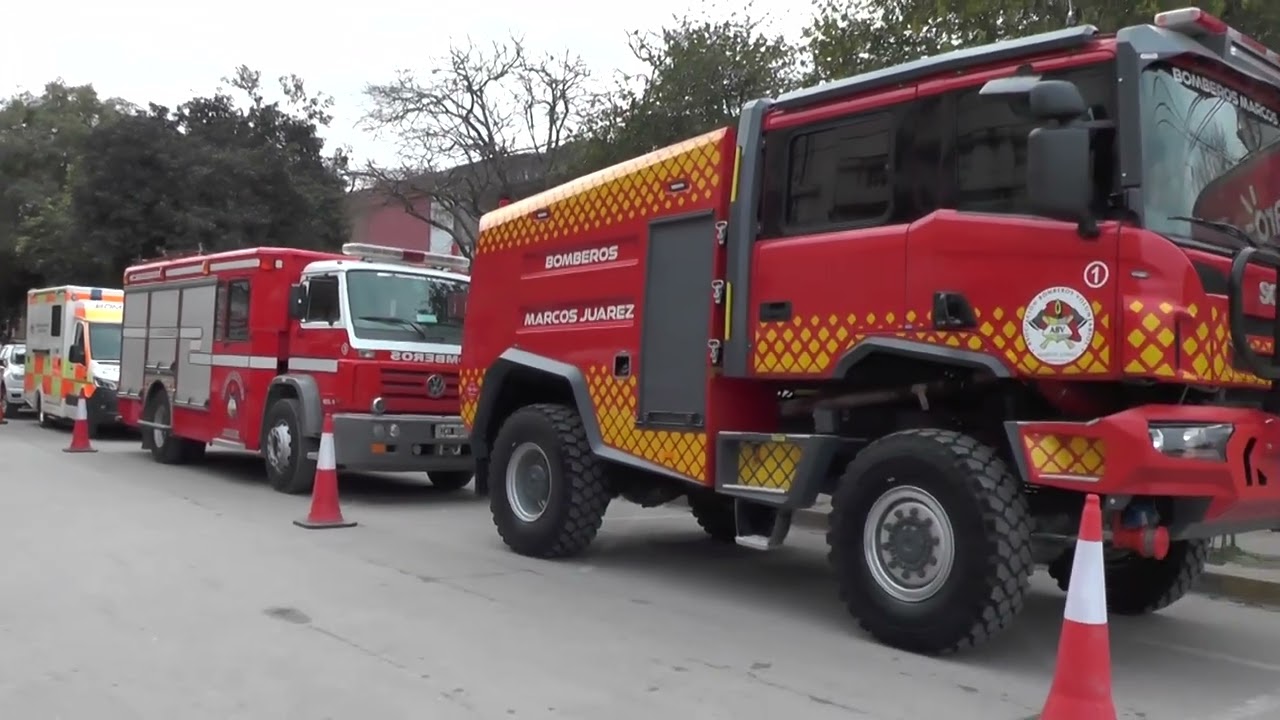 Marcos Juárez: Bomberos Voluntarios cumplió 65 años desde su fundación. La palabra de Diego Buffa