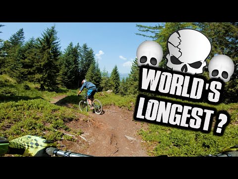 World's LONGEST natural PUMP TRACK??? | Best MTB Trails EUROPE || Episode 2