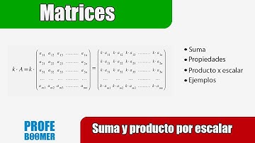 Matrices 2. Suma y producto por un escalar