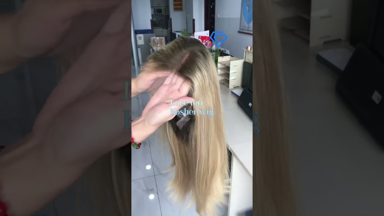 Kosher wig large stock with wholesale price 