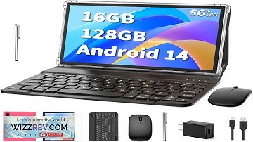 Android 14 Tablet 10 inch Tablet with Keyboard 16GB+128GB 1TB Expand Octa-Core Review