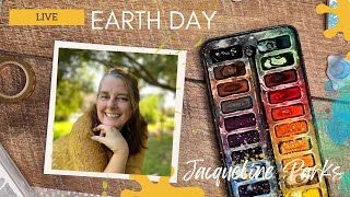 watercolor earth inspired by poem