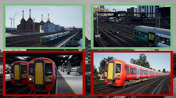 Train Sim World 2 - Rush Hour | London Commuter - SN Class 377 and GX Class 387 - Long Haul
