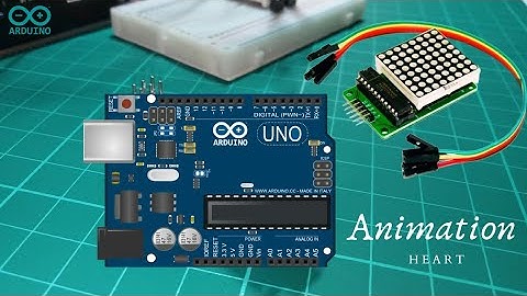 Animating with Arduino: Creating Dynamic Displays on LED Matrix #trending #display @Acthacker7
