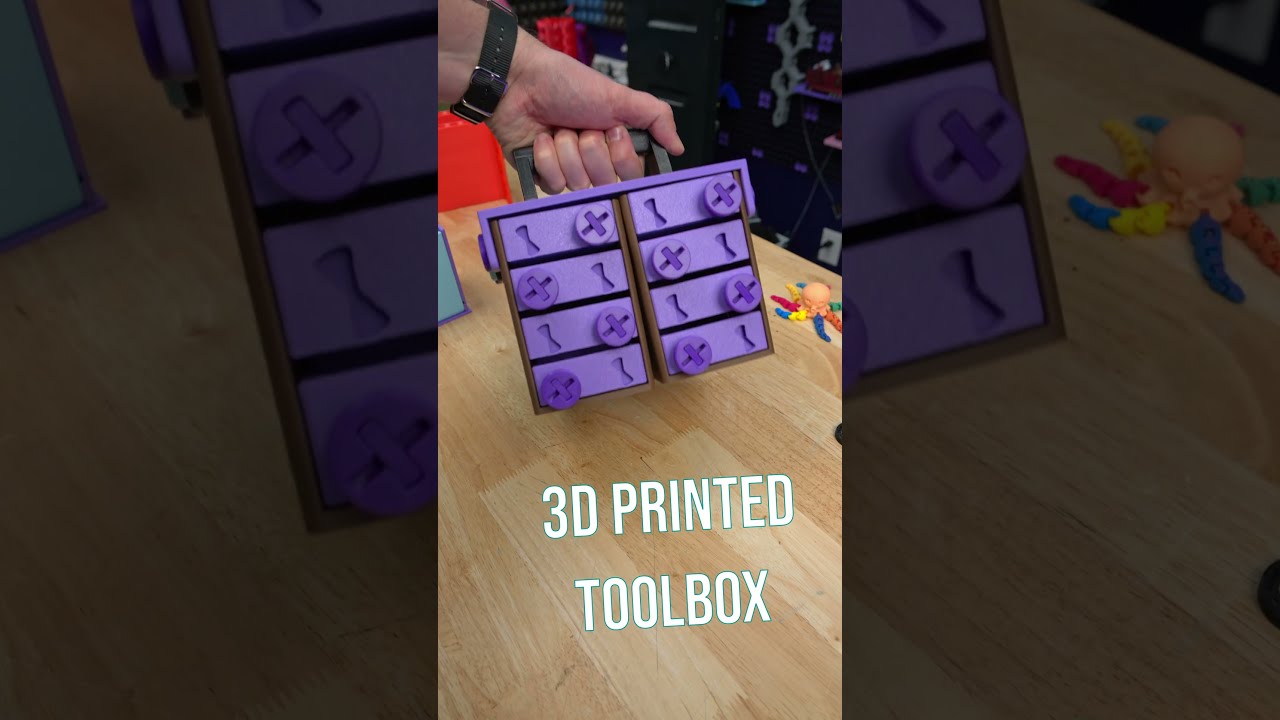 3d Printed Customizable ToolBox with Modi Boxi