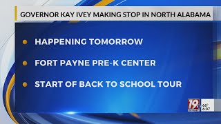 Governor kay Ivey Kicking Off Back To School Tour | News 19 at 6 a.m. | August 11, 2024