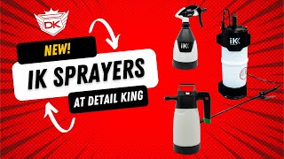 New IK Sprayers: The e Foam Pro 12, Multi TR Mini 360 and Foam Pro 2+ | Detail King