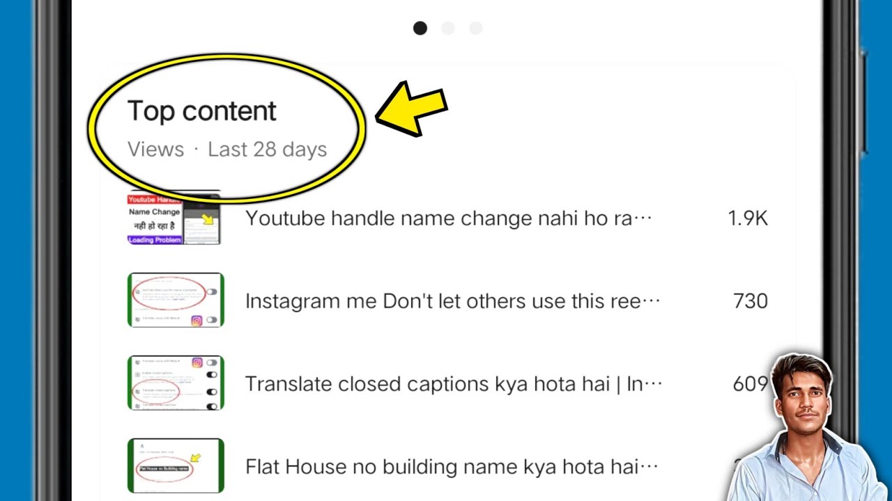 YT Studio me Top content kya hota hai | Top content ka matlab kya hota hai