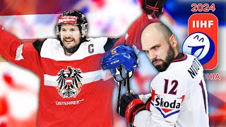 ČESKO - RAKOUSKO | MS v hokeji 2024 🏒