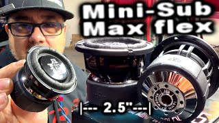 These Tiny 2.5 Woofers Are No Joke Full Power Test With Maximum Flex Dont Do This