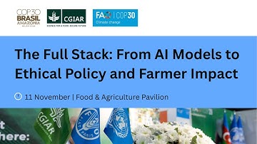 The Full Stack: From AI Models to Ethical Policy and Farmer Impact
