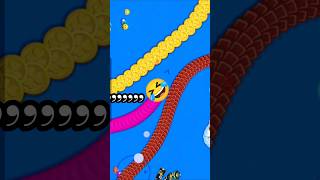 worams zone io biggest snake ⛎ fun gaming #wormszone #gamingshorts #sanek #gaming #gameplay