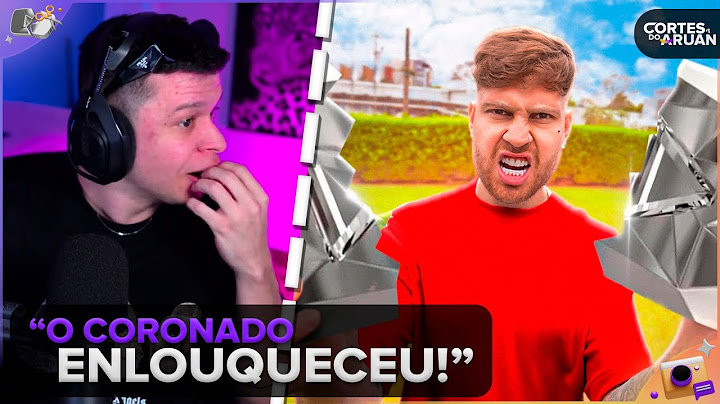 ARUAN REAGE: CORTEI A PLACA DE 10 MILHÕES DE INSCRITOS DO RENATO GARCIA (FELIPE CORONADO)