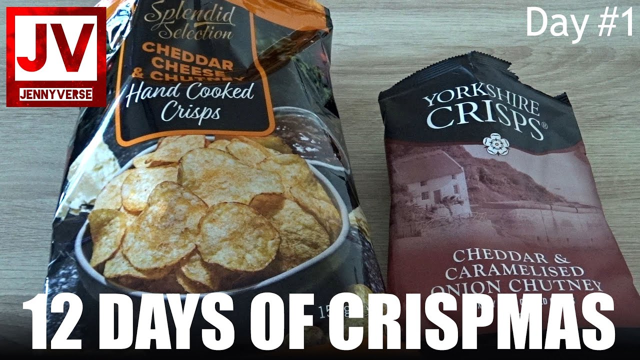 12 ДНЕЙ ХРУСТЯЩИХ ЧИПСОВ 2025 День №1: Великолепный выбор чипсов с чеддером и чатни