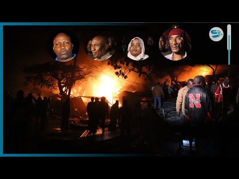 MASHUHUDA SOKO KUU LA SINGIDA LIKITEKETEA NA MOTO