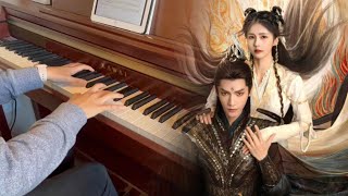 Video thumbnail of "黑月光 The Black Moonlight-張碧晨 毛不易（長月燼明片尾曲）Till The End Of The Moon OST piano cover + sheet music"