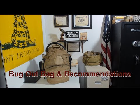 Bug Out Bag Recommendations