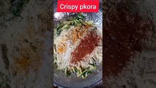 mix veg crispy pkorashort cookingshorts viralshort pokorarecipe viralyoutubeshort