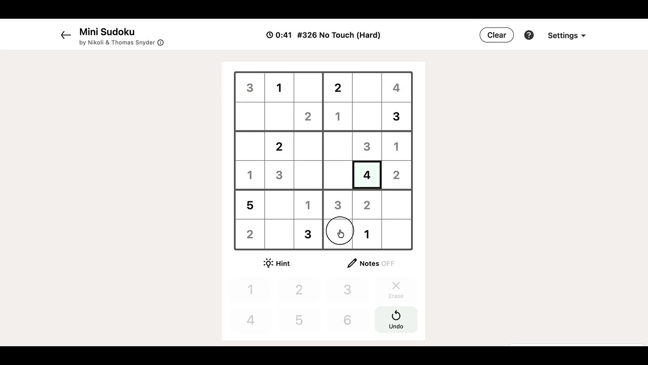 LinkedIn Mini-Sudoku Answer Today | 03 July 2026 - Puzzle #326