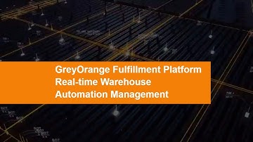 GreyOrange Fulfillment Platform: real-time warehouse automation management solutions