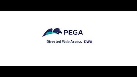Pega Directed Web Access DWA, more details mypegapoc.com