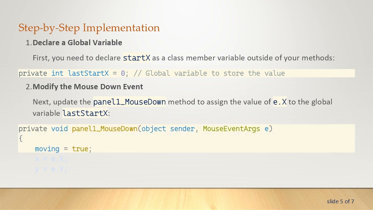 How to Access a private Class Variable from Another private Class in C#