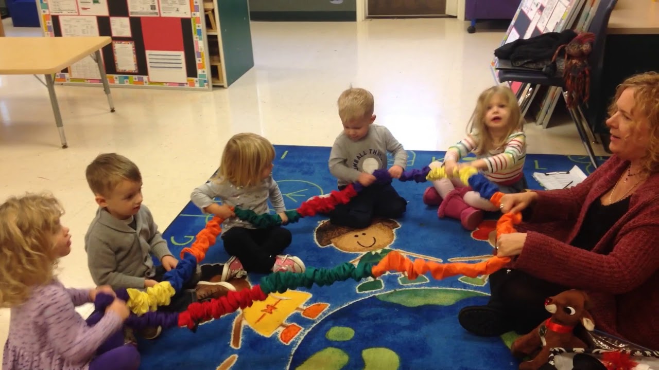 Jingle Bells with Stretchy Band - 2 and 3 year olds - YouTube