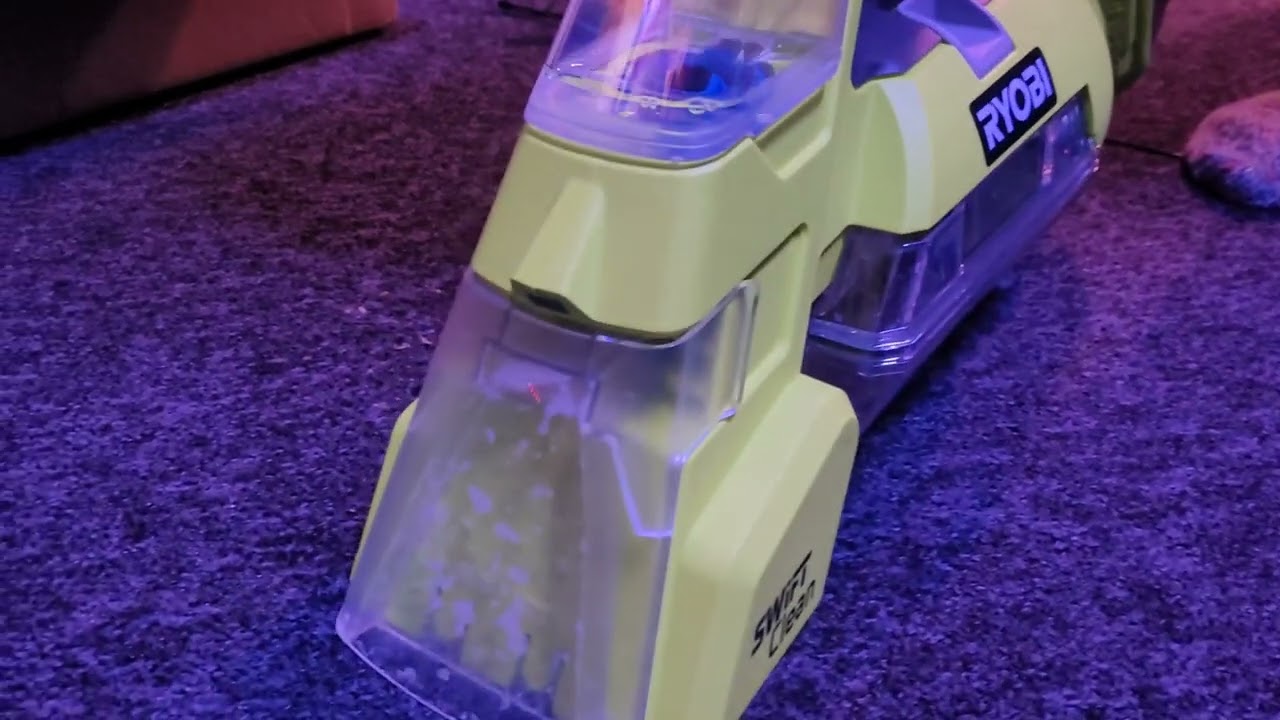 Ryobi Swift Clean RDC18-0 vs cat puke