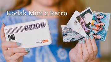 KODAK MINI 2 RETRO Portable Instant Photo Printer PR210R Hands-on, App Detailed Review