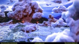 Creation of the surrealistic environment in the 3D-Coat and render it in Renderman 21.