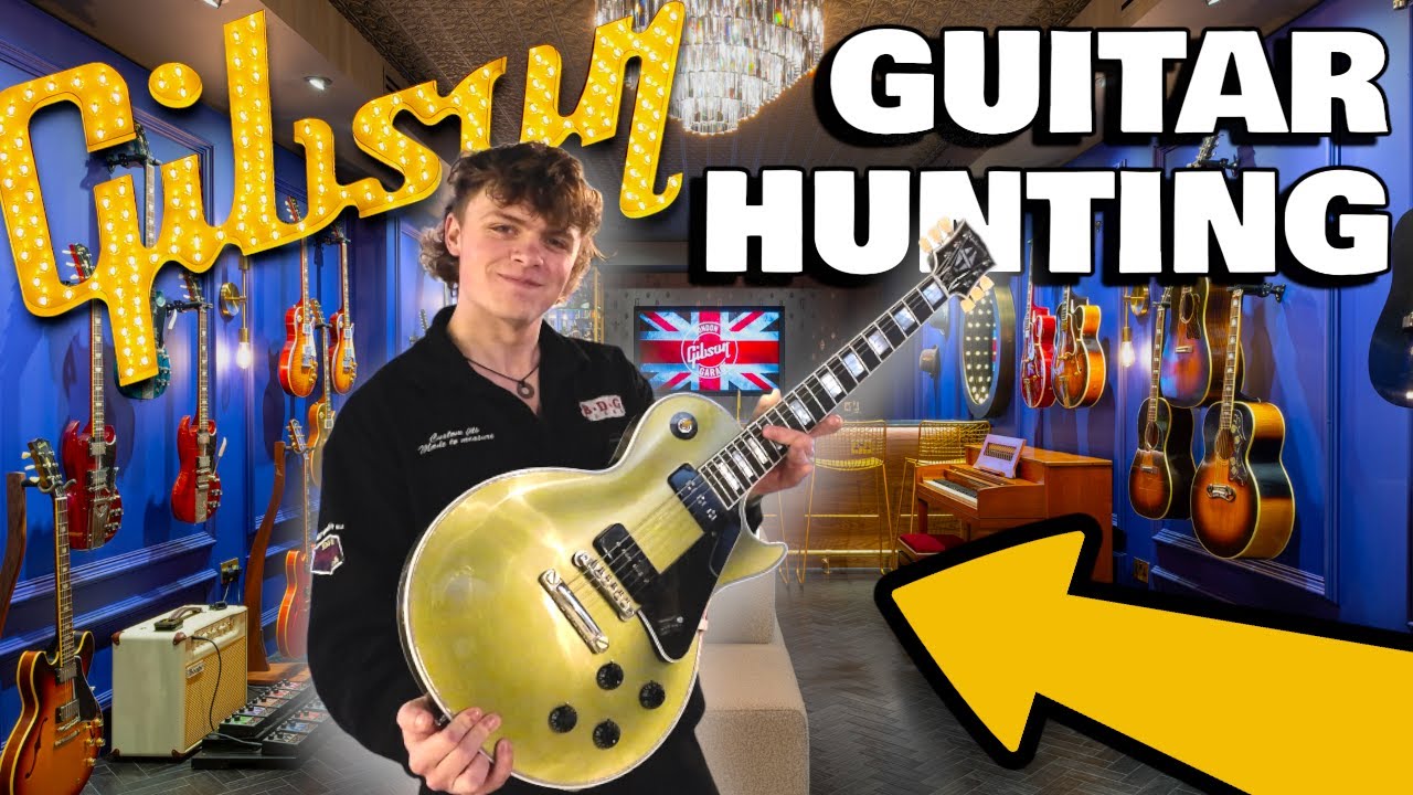 Guitar Hunting At Gibson Garage London! - YouTube