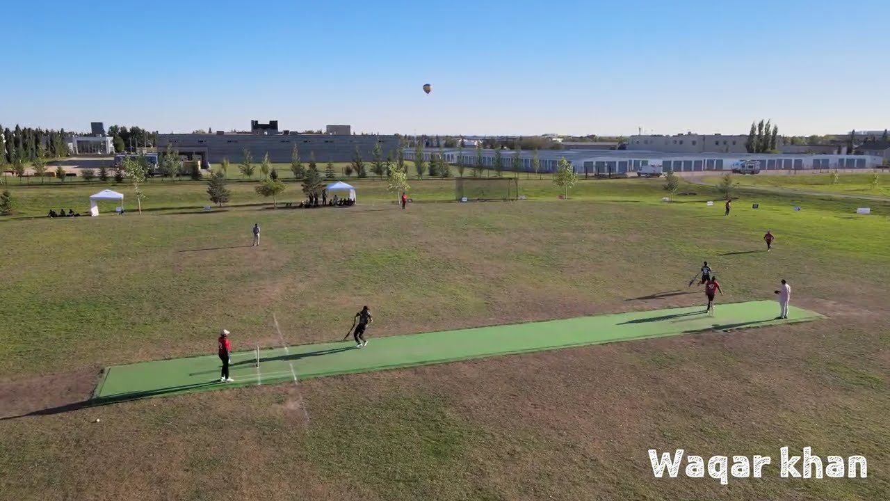 Cricket field Grande Prairie Alberta