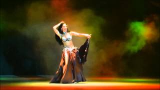 Аmira Abdi - seductive bellydancing to rebetico song Misirlou 2015