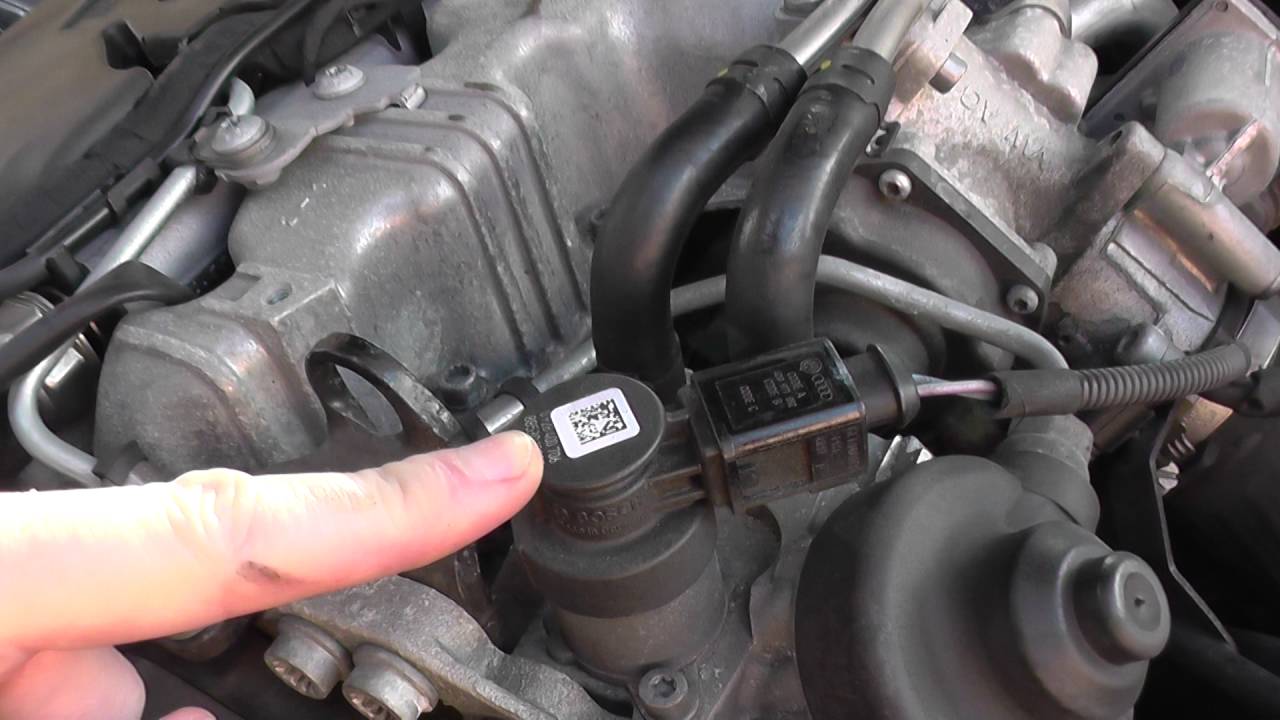 Audi A4 B8 PCV Pressure Control Valve Location 2008 to ... volvo s40 fuse box location 