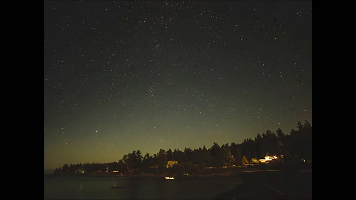 Perseids Meteor Shower Time Lapse Aug 11/12 2016