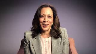 A message from Senator Kamala Harris