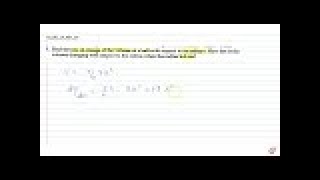 Find the rate of change of the volume of a ball with respect to its radius `rdot` How fast is th... screenshot 5