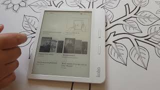 Kobo Libra H20 Ereader - Unboxing & Setup