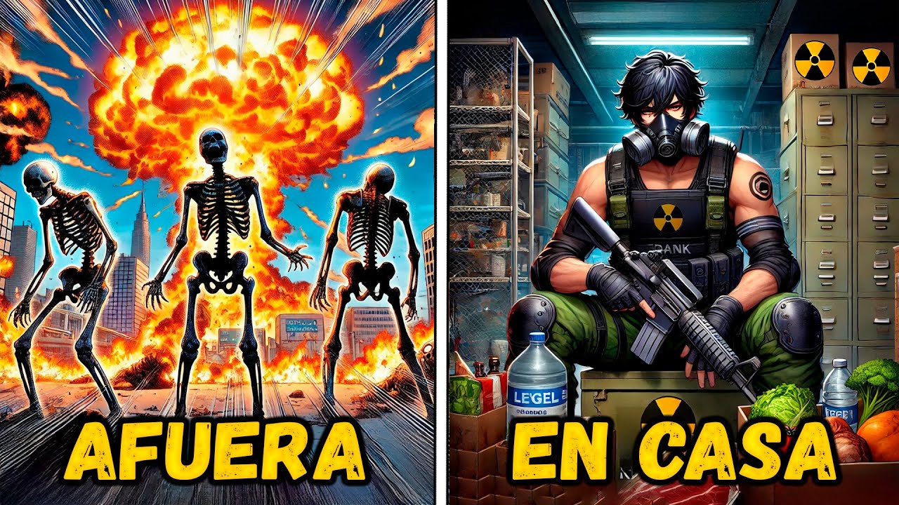 ☢️ Toda La Gente Murió, Pero Él Fue El Único Que Se Preparó Para El Apocalipsis Nuclear | Manhwa