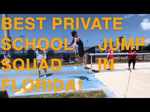 Best Private School Jump Squad in Florida! Bradenton Christian School Jump Highlights Outdoor 2023