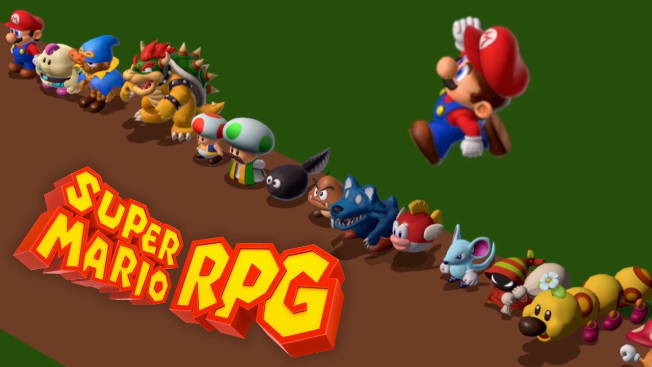 [TCRF] Super Mario RPG Remake - Unused Levels, Etc.