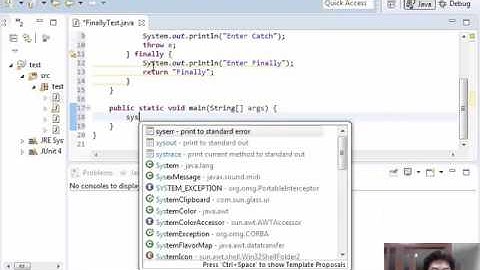 Try Catch Finally Throw